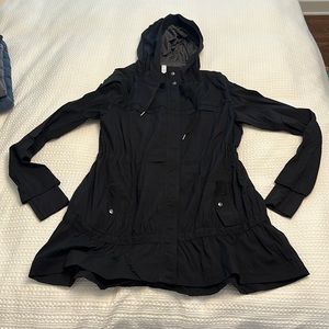 lululemon athletica Black Trench Coat